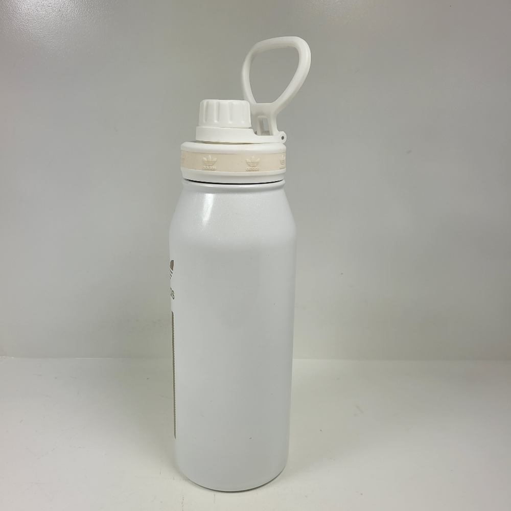 Adidas Originals White and Gold Water Bottle - Picture 2 of 10